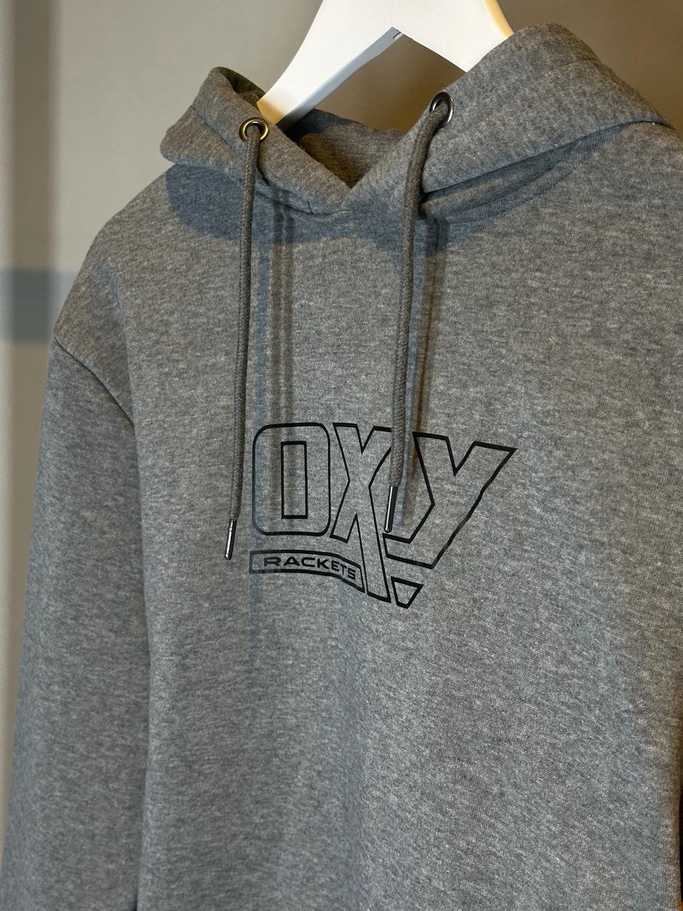 MOLETOM UNISSEX COM CAPUZ OXY