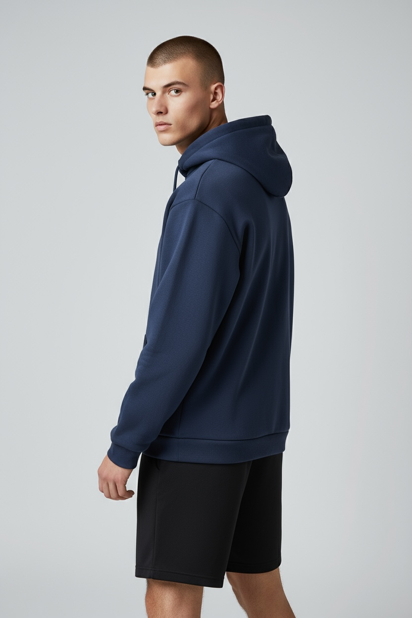 MOLETOM UNISSEX COM CAPUZ OXY