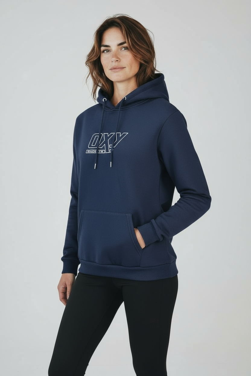 MOLETOM UNISSEX COM CAPUZ OXY